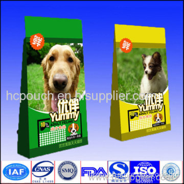 Printed Quad Seal Paper Package 